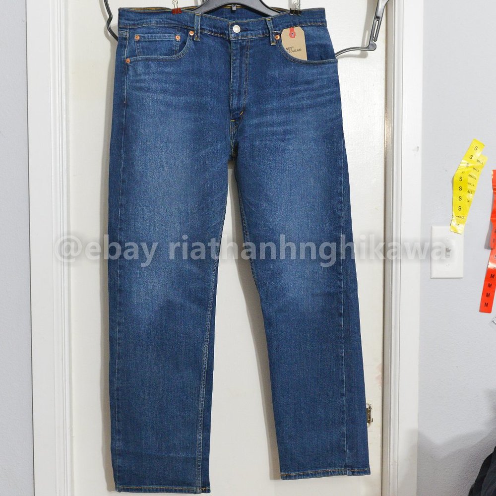 Levi's Men's 505 Jean blue